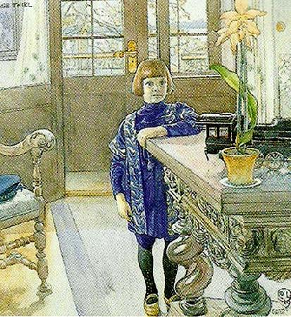 Carl Larsson tage thiel-tage oil painting image